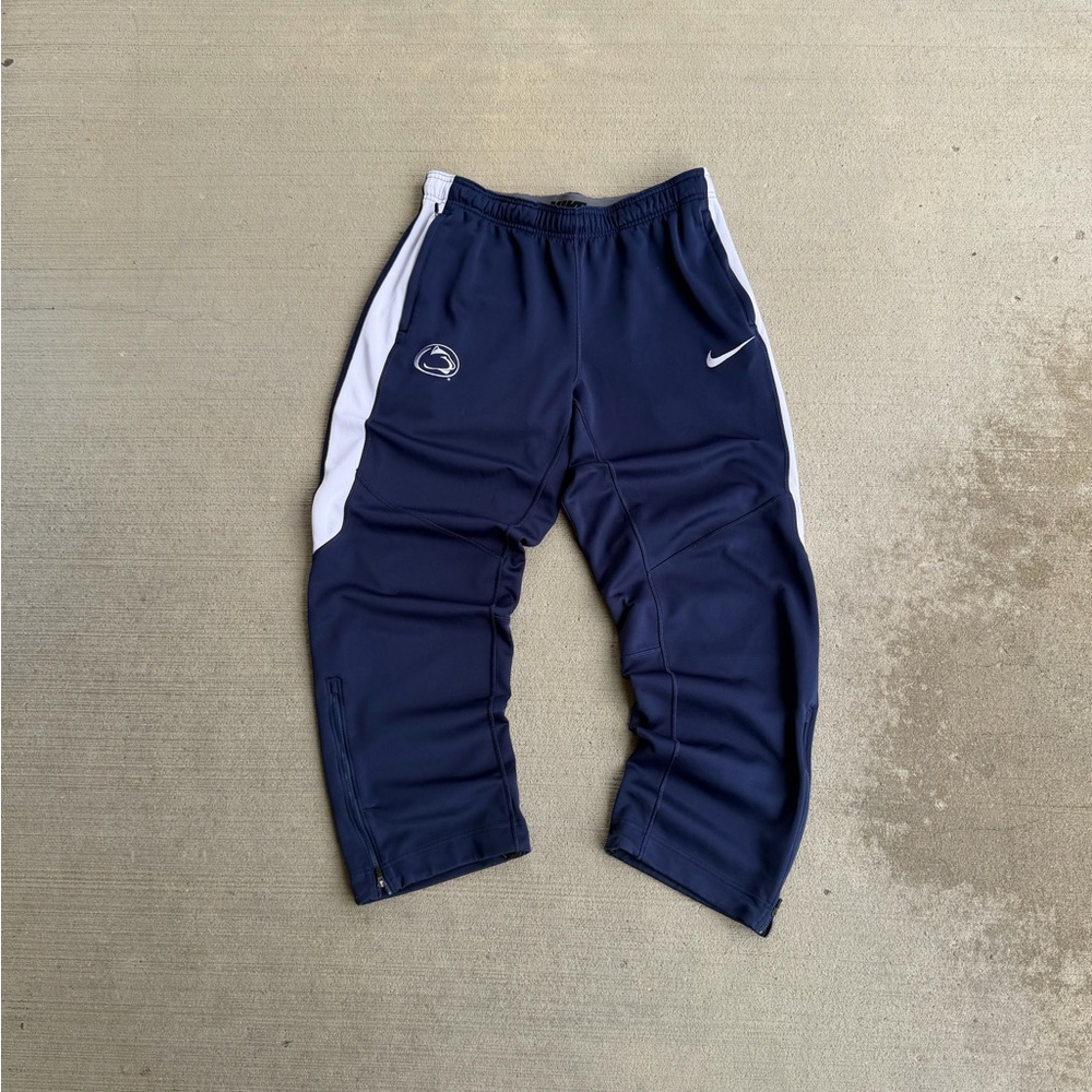 Nike Dri-Fit Penn State Nittany Lions Track Pants Sweatpants Adjustable Size L
